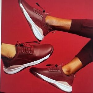 Clove Classic Healthcare Corino Fabric Sneakers Limited Edition Royal Maroon 8.5